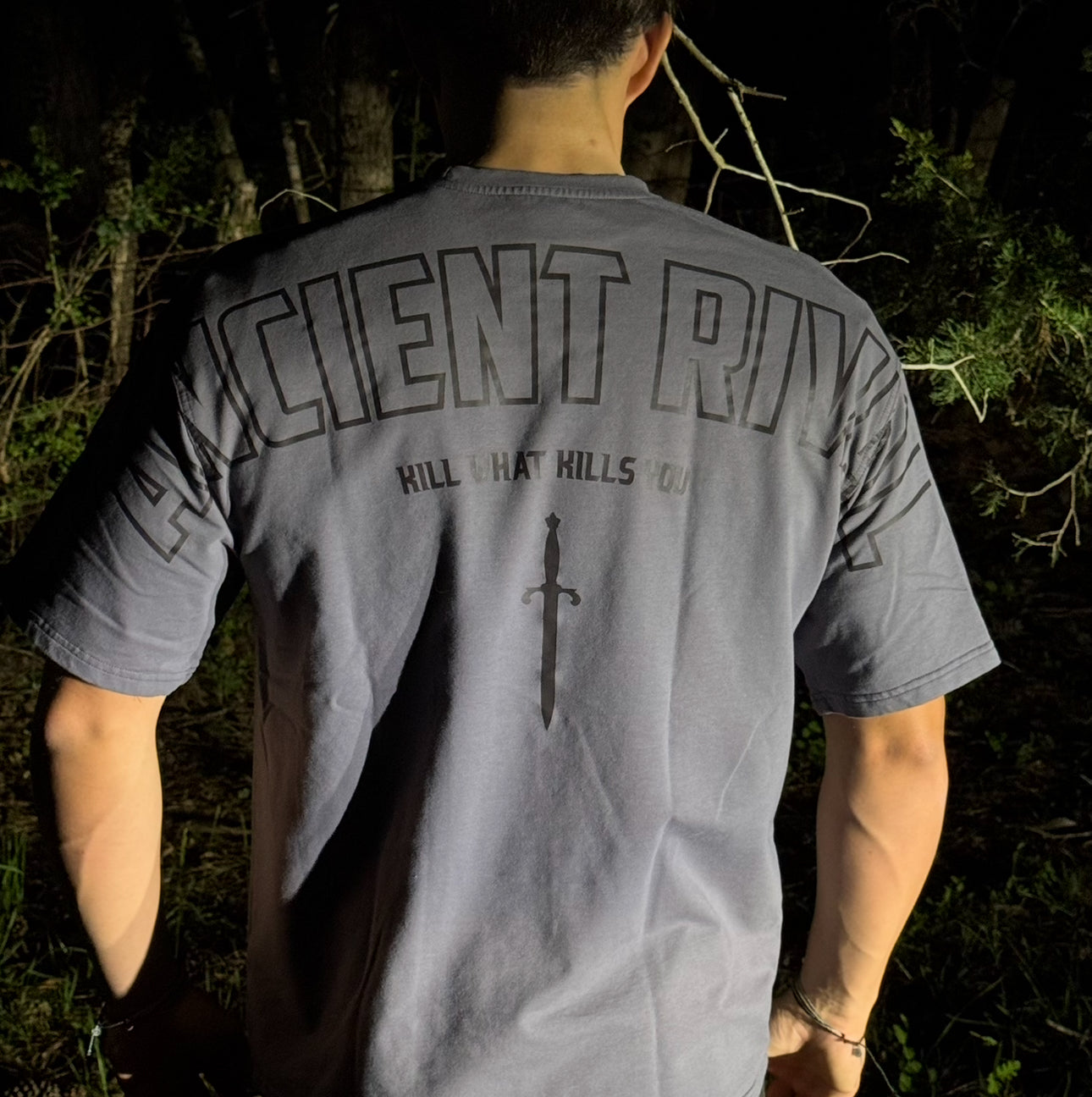 Core Series Gray Oversized Tee